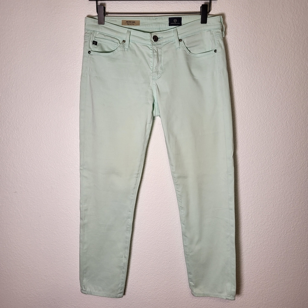 AG Adriano Goldschmied The Stilt Crop/Cigarette Crop size 28